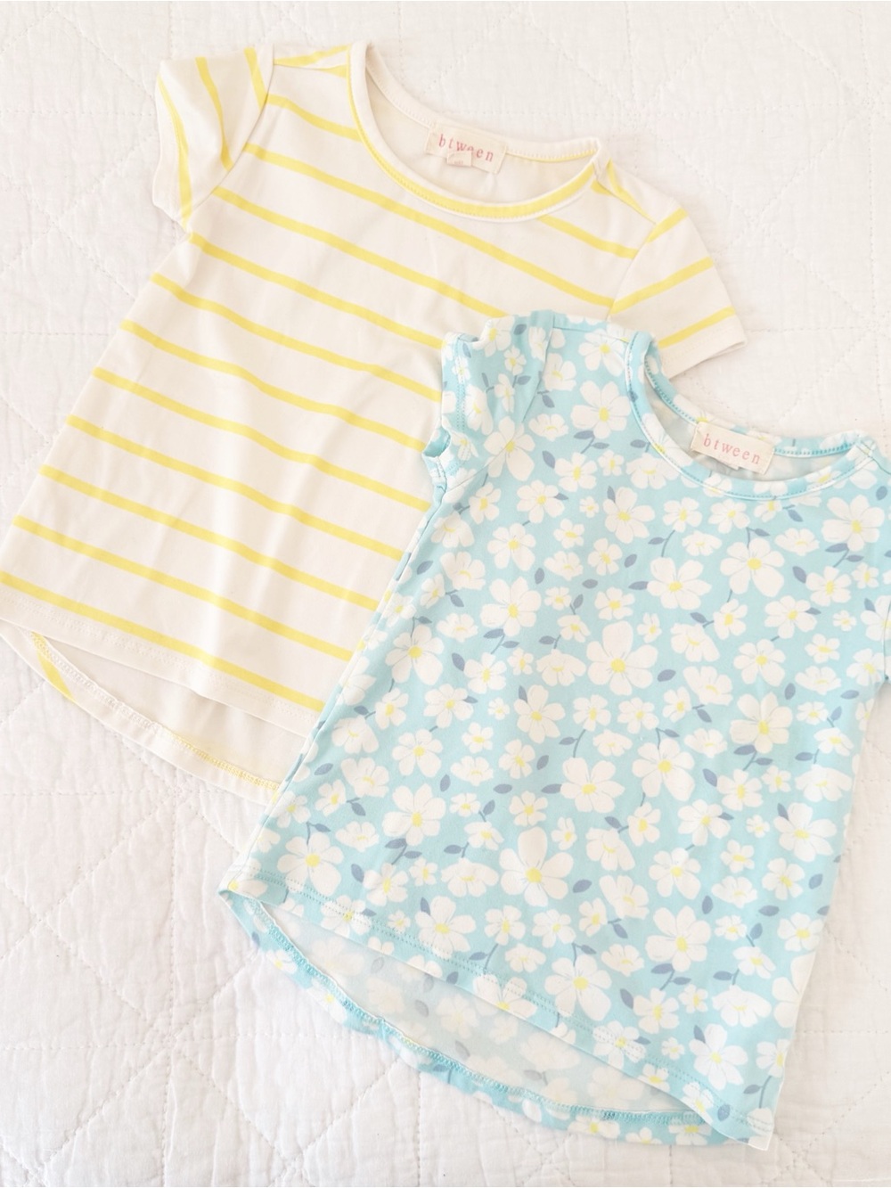 2T btween Kids Short Sleeve T-shirt Bundle